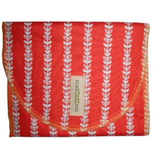 Reusable Snack Bag Orange Vine