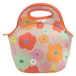 Gourmet Getaway Lunch Tote Bright Flowers