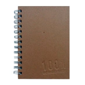 5x7 Journal Simple Brown