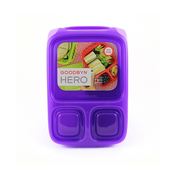 Goodbyn Hero Lunchbox Purple