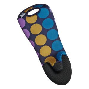 Sizzler Oven Mitt Plum Dot