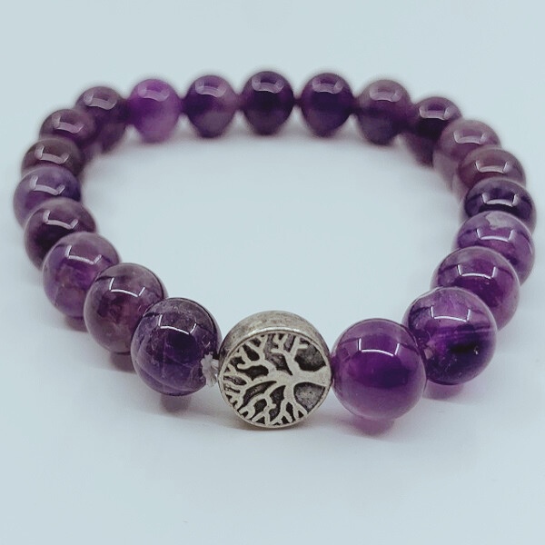 Amethyst Healing Crystal Bracelet